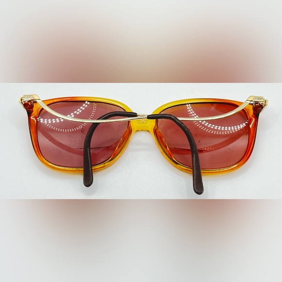 Vintage Viennaline 1479 Brown Oval Sunglasses Frames Only - Picture 4 of 8